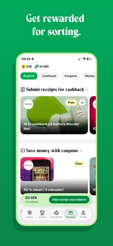 Plovie: Recycle & get rewarded iPhone screenshot