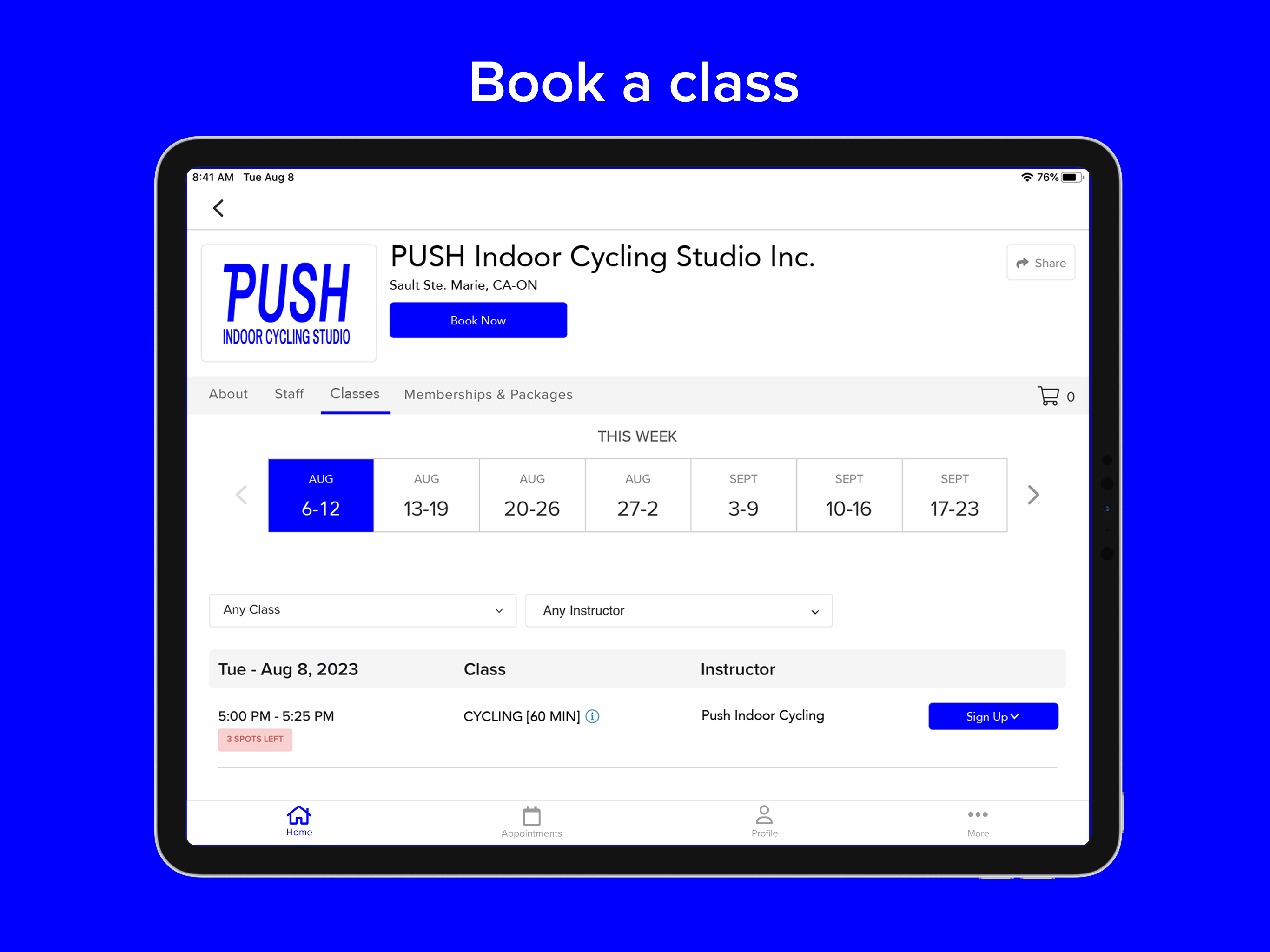 PUSH Indoor Cycling Studio
