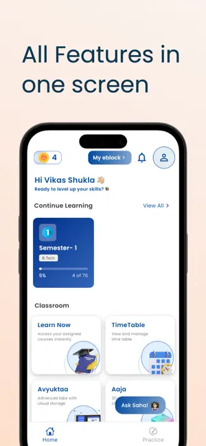 BMU Surat Learning App screenshot 3