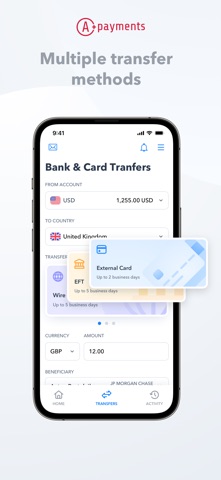 А + Payments Solutions screenshot