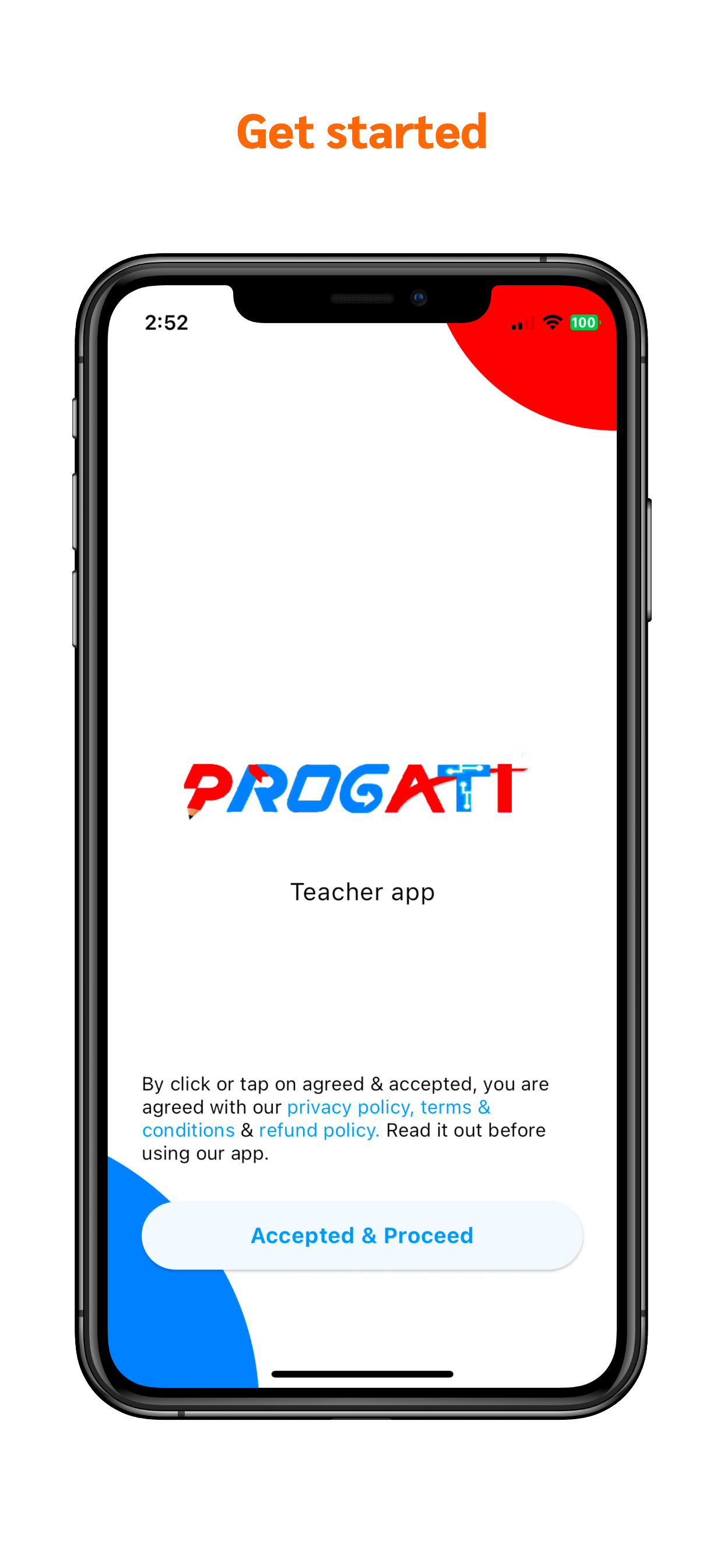 Progati Teacher screenshot 1