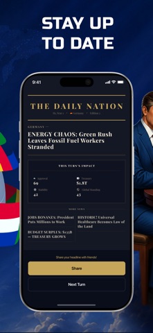 Be The President: Simulator iPhone screenshot