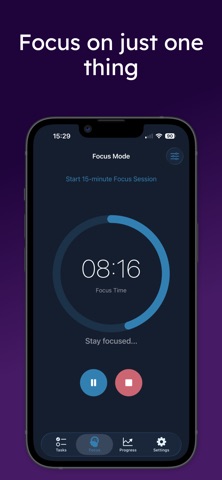Fyndo – ADHD Focus & Tasks screenshot