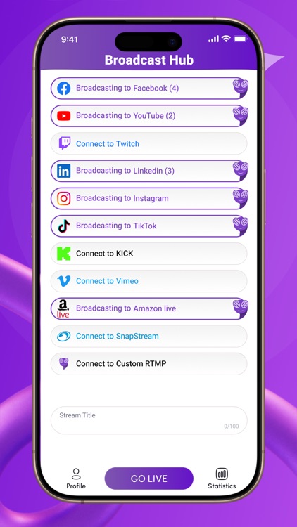 FeelThere: Live Streaming App
