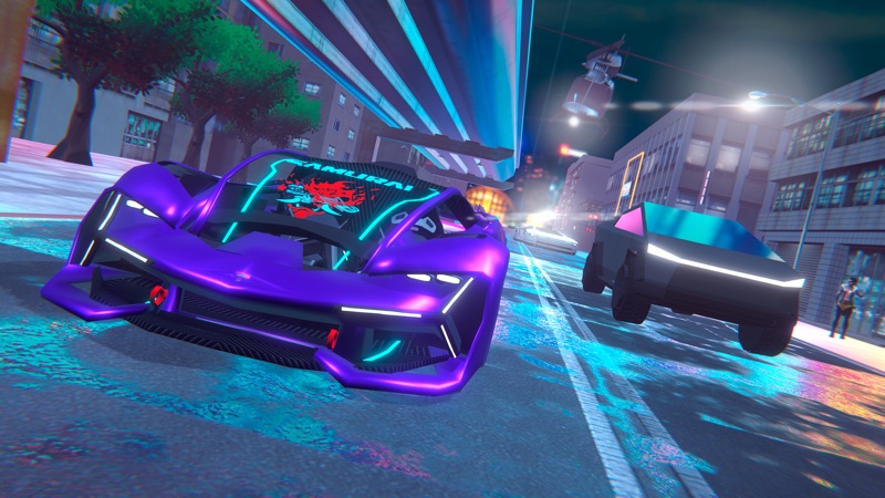 Grand Cyber Auto X: Night City screenshot 2