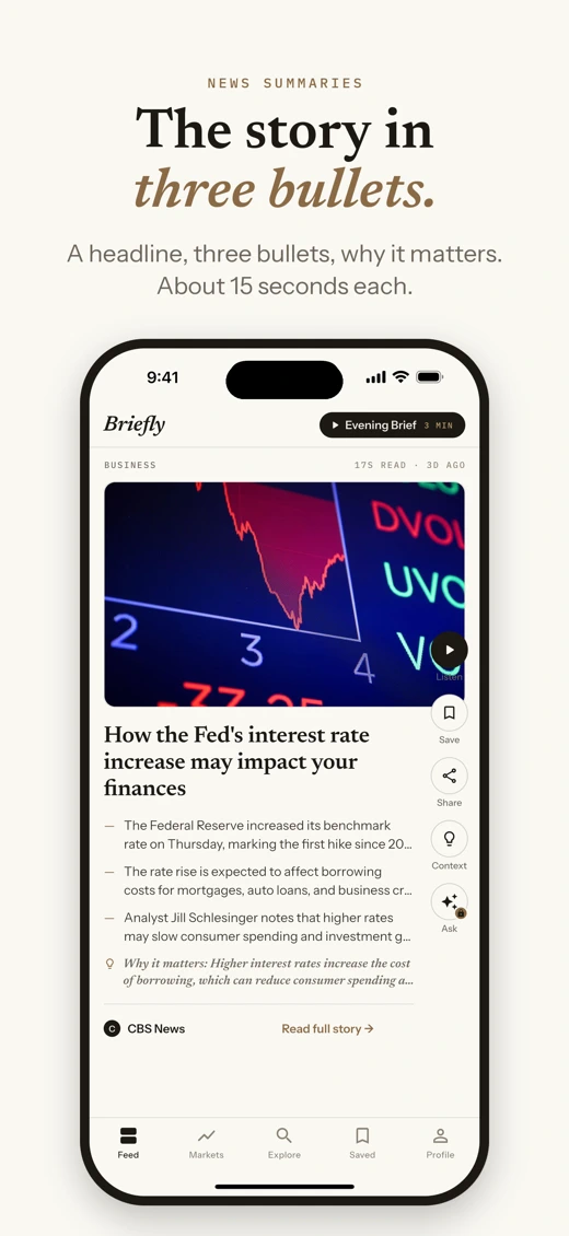 Briefly: AI News & Markets screenshot 2