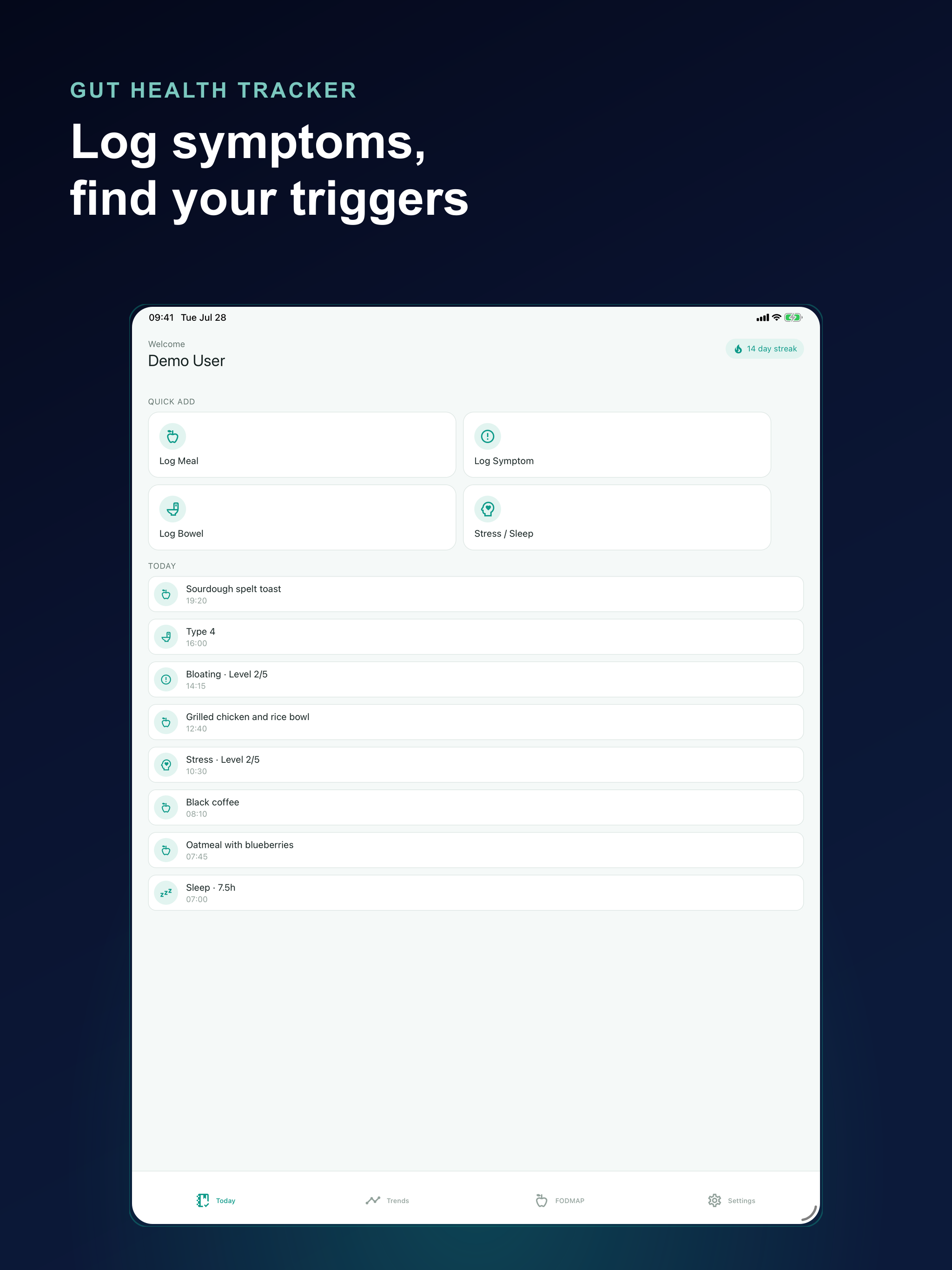 IBS & Gut Health Tracker screenshot 4