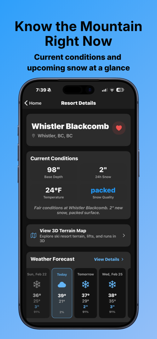 Snowy Winter Tracker Screenshot 5 of 5