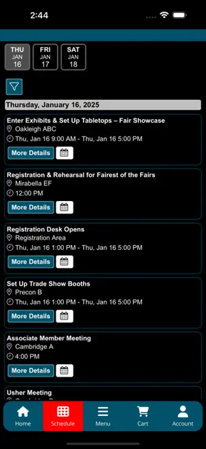 Tennessee Association of Fairs screenshot 2