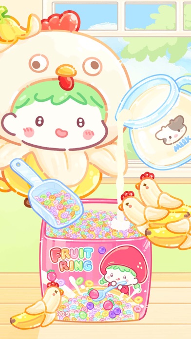 フルーツ飴の達人-タンフル、ASMR、学校給食、モッパンのスクリーンショット - 1