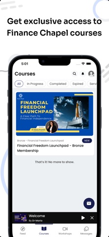 Finance Chapel screenshot