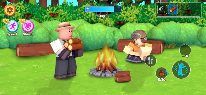 999 Nights Survive in Forest screenshot 3