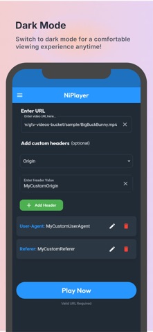 NiPlayer: Video Live Player Screenshot 2 of 6
