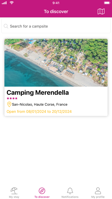 Corsica Camping Screenshot