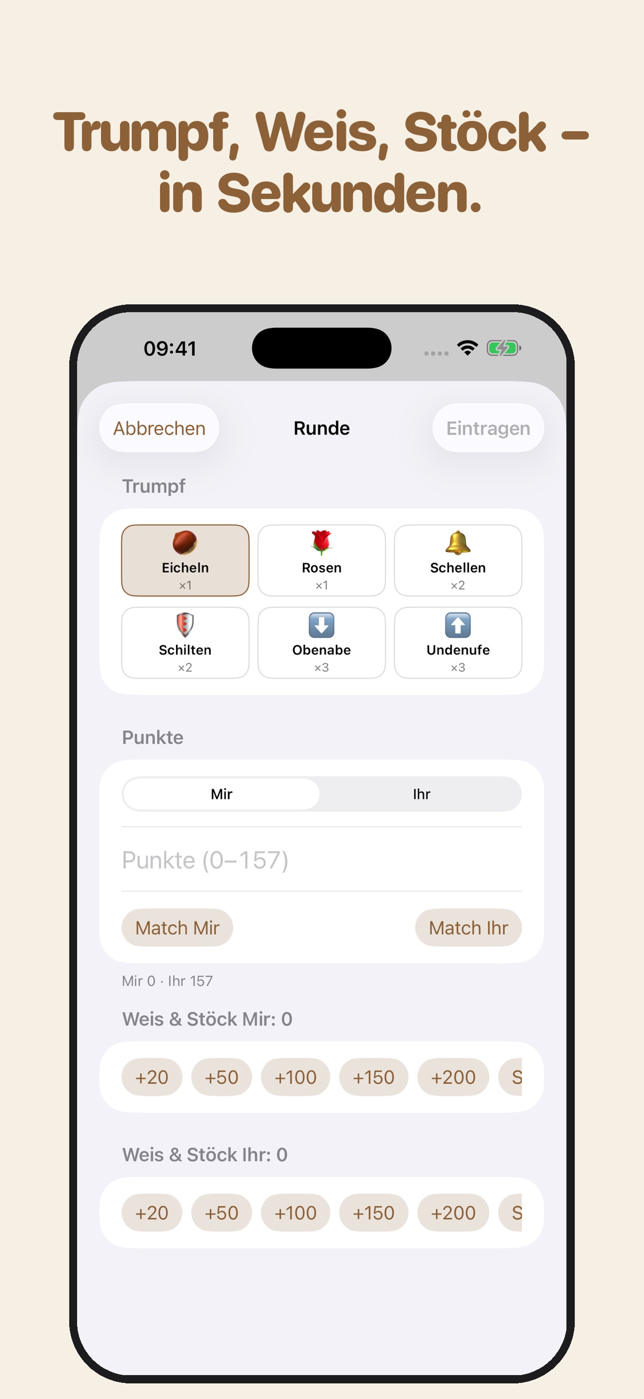 Screenshot 2 of Kreide – Jasstafel