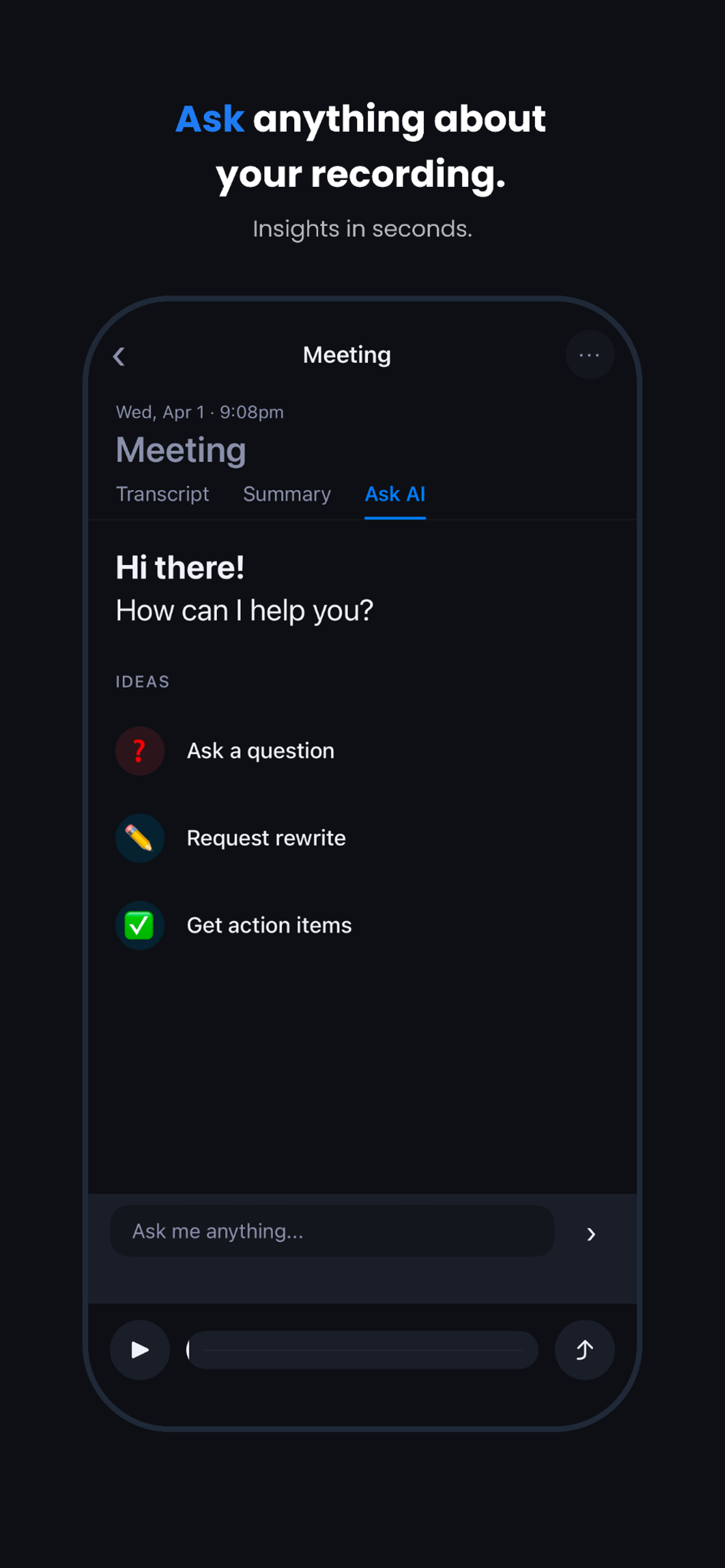 Reco: Offline AI Note Taker