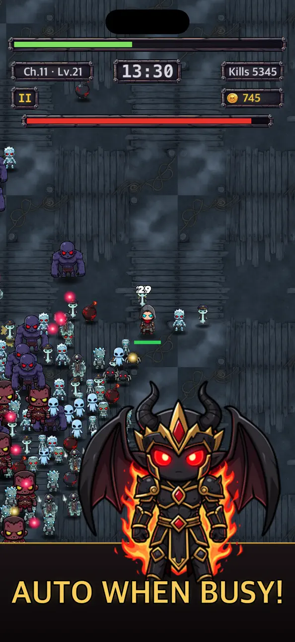 Gravewalker: Roguelike RPG iOS Mod IPA screenshot 2 - iOS game interface