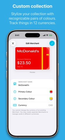 Woolly - Gift Card Tracker Screenshot 5 of 5