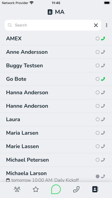 samwin Mobile Agent Screenshot