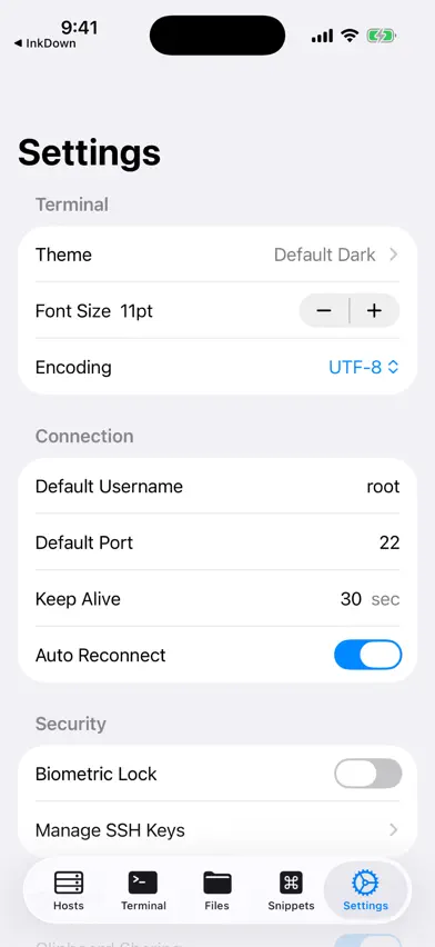 Termi Pro: SSH No Subscription screenshot 3