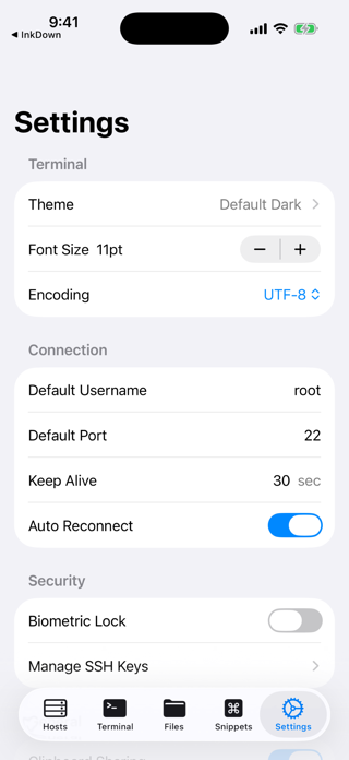 Termi Pro: SSH No Subscription Screenshot 3 of 6