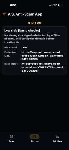 A.S. Anti-Scam Screenshot 2 of 4