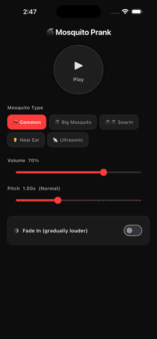 Crazy mosquito Screenshot 1 of 3