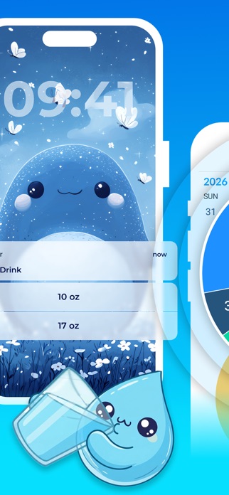 Water Reminder & Tracker. Screenshot 3 of 5