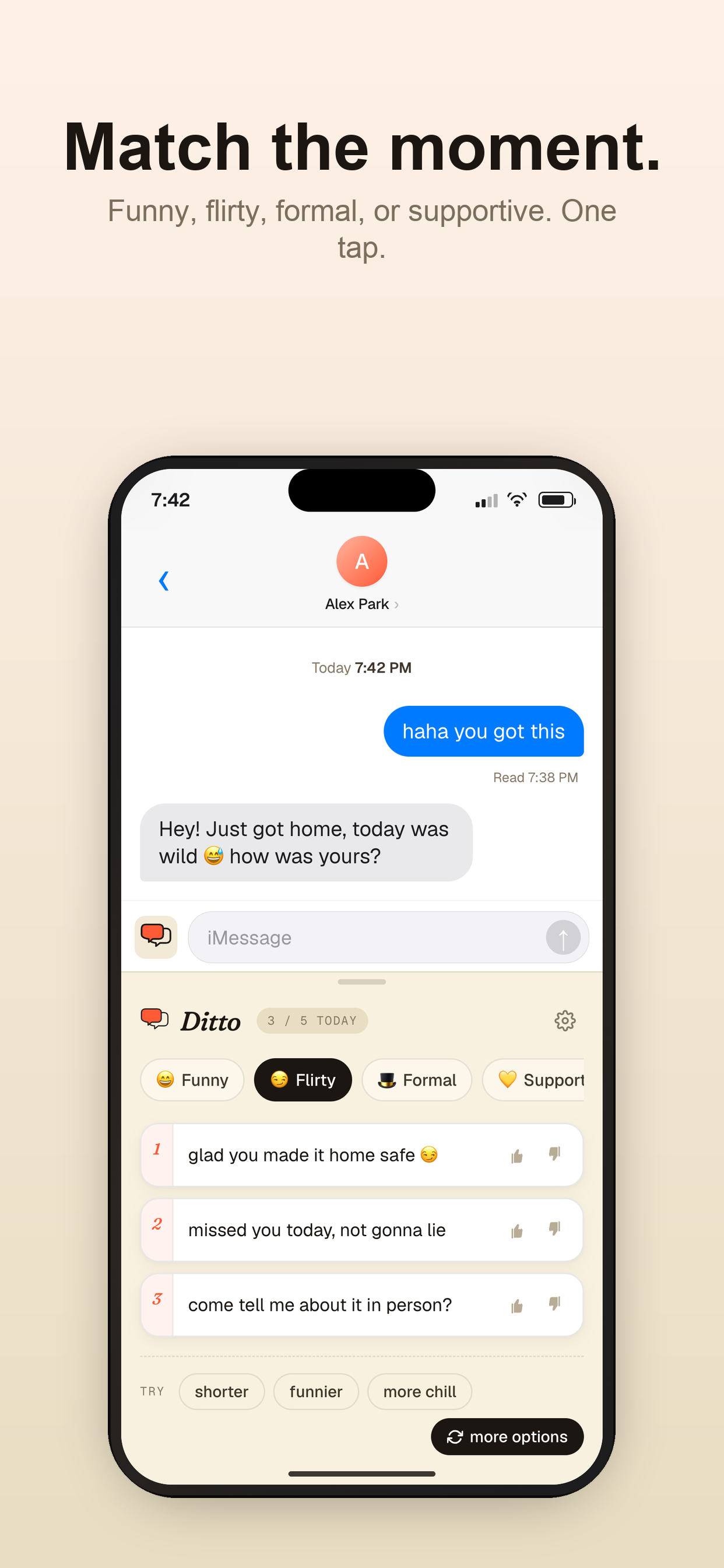 Ditto: Smart Message Replies screenshot 7