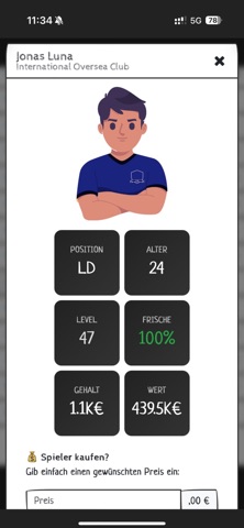 FootballManager.IO screenshot