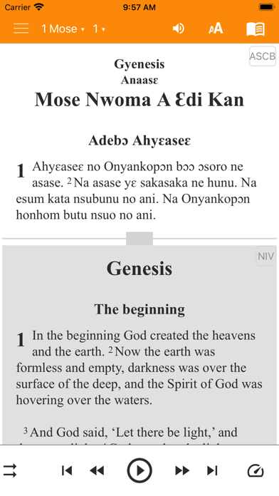 Asante Twi Bible Screenshot