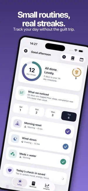 Vutar: Habit & Routine Tracker screenshot 3