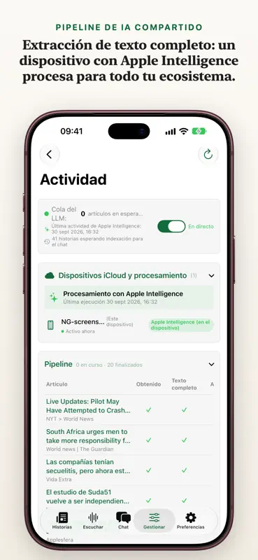 NewsGator: Agregador screenshot 9 of 10