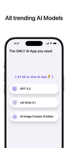 AI Image & Chat Hub: RocketKit iPhone screenshot