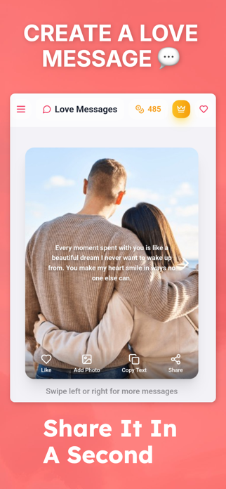 Love Messages - Create & Share Screenshot 1 of 3