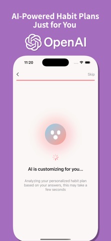 Nudgly - AI Habit Tracker screenshot