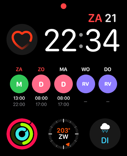 Shift planner