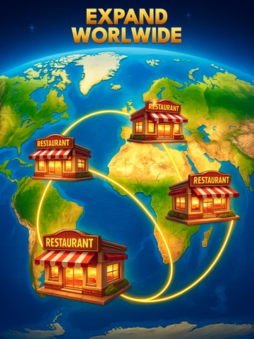 Restaurant Tycoon: Simulator iPad screenshot
