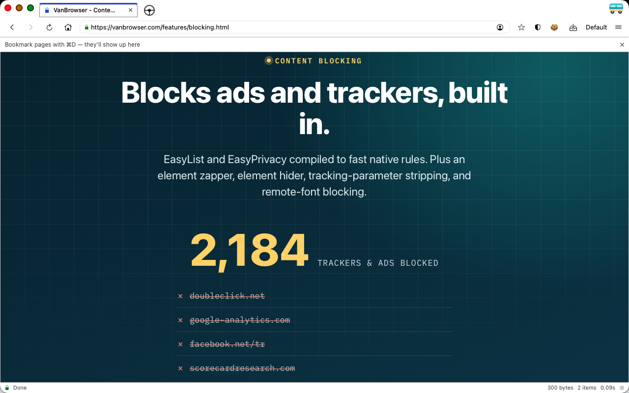 VanBrowser: Private Browser screenshot 16