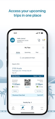 Amtrak screenshot