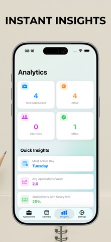 MyJobFlow: Interview Tracker Screenshot 6 of 9