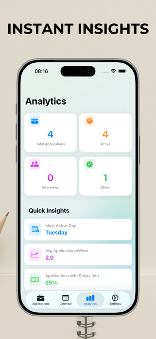 MyJobFlow: Interview Tracker Screenshot 6 of 9
