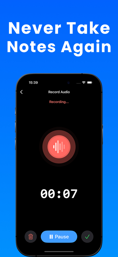 AI Note Taker: Meeting Lecture screenshot 1
