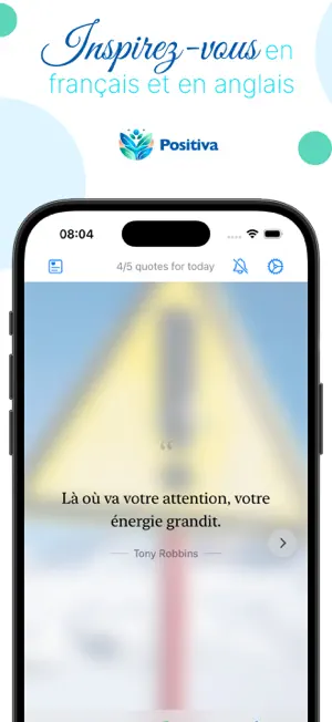 Positiva - Citations bilingues screenshot 4