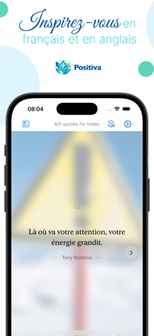 Positiva - Citations bilingues Screenshot 4 of 7