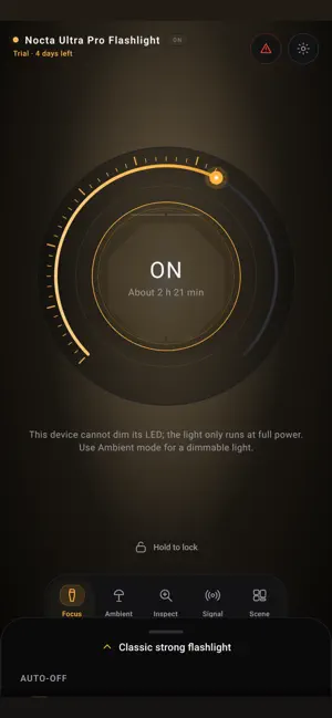 NOCTA — Ultra Pro Flashlight screenshot 1