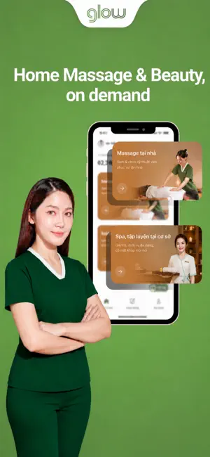 Glow – Home Massage & Beauty screenshot 1