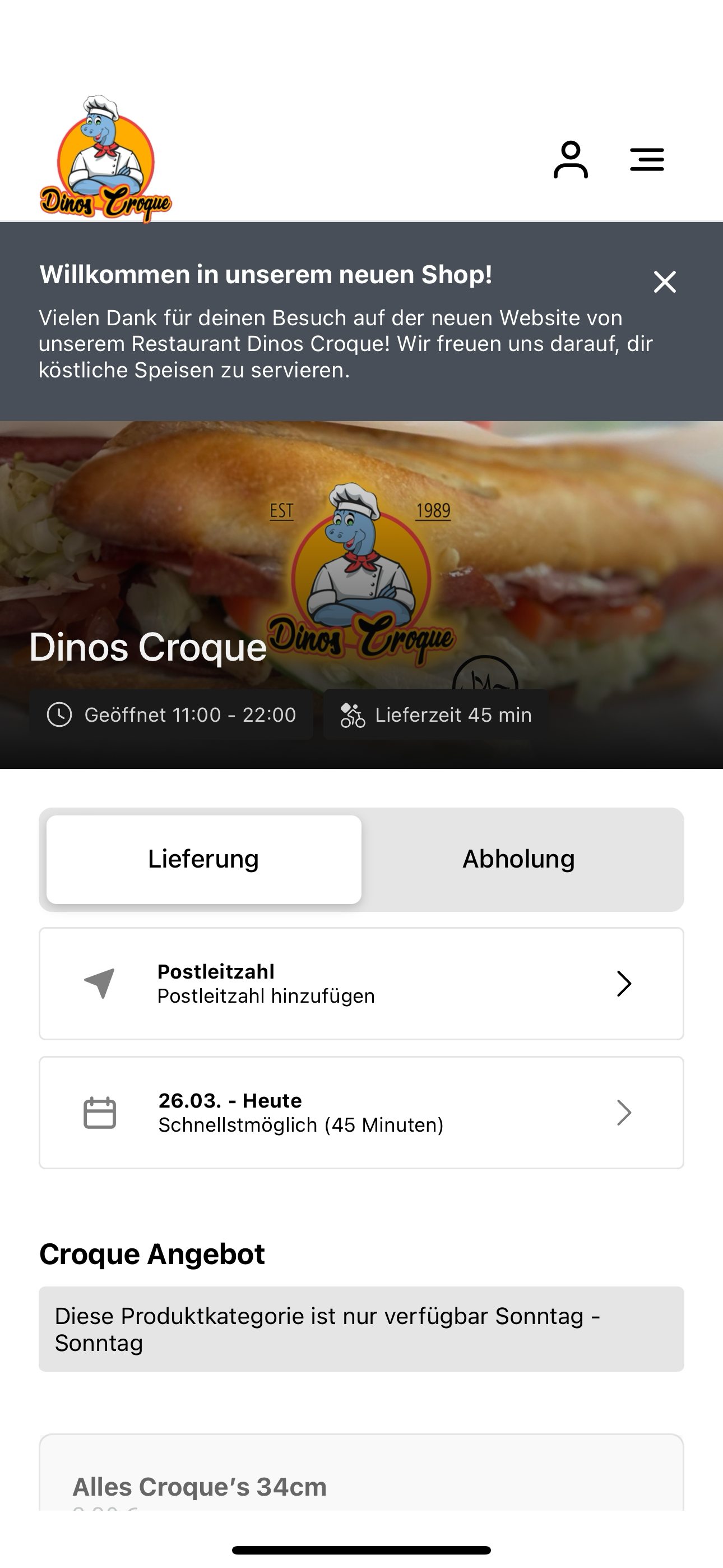 Dino's Croque
