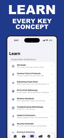 Network+ Prep: N10-009 Exam screenshot