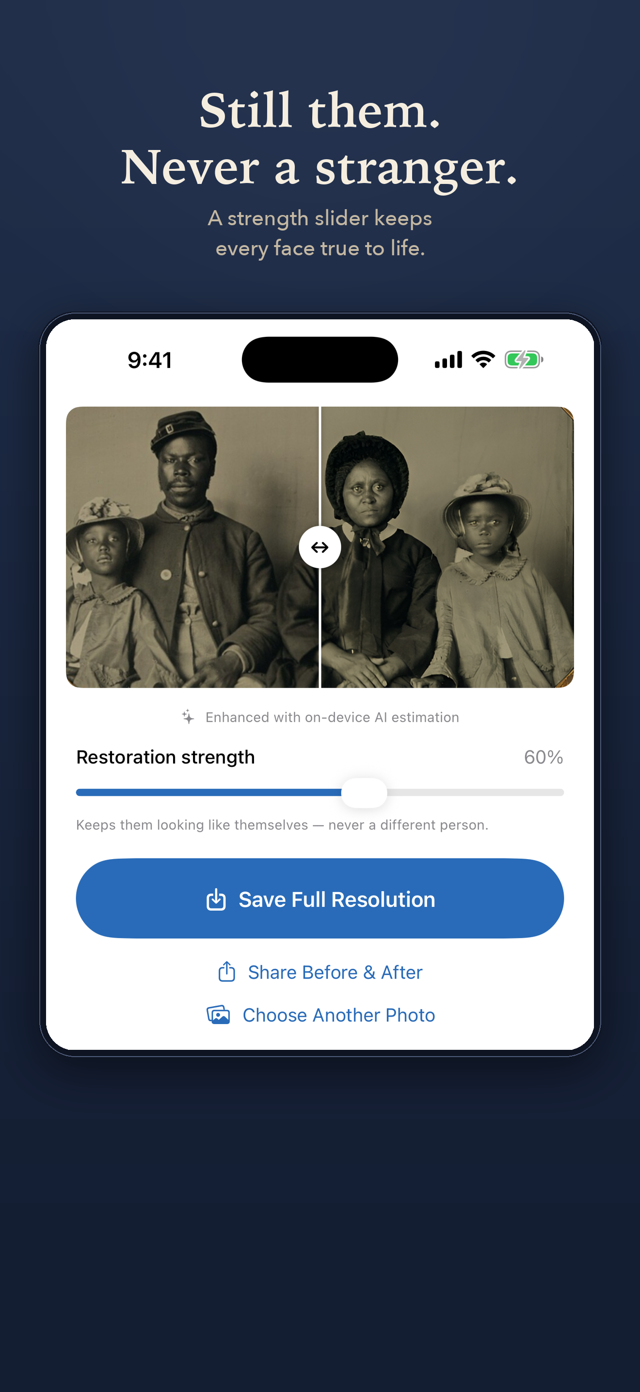 Omokage: Old Photo Restorer screenshot 2